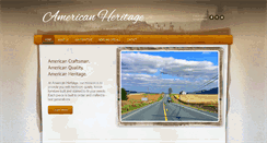 Desktop Screenshot of americanheritageamish.com