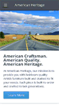 Mobile Screenshot of americanheritageamish.com